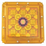 IndrOn Fortune and Prosperity Activator ProYantra with Sri Chakra and Pyramid Geometry