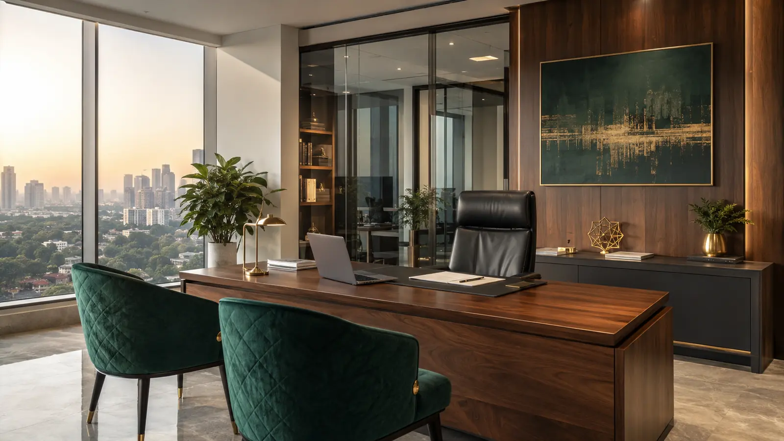 Premium office representing prosperity and the best Yantra for business growth