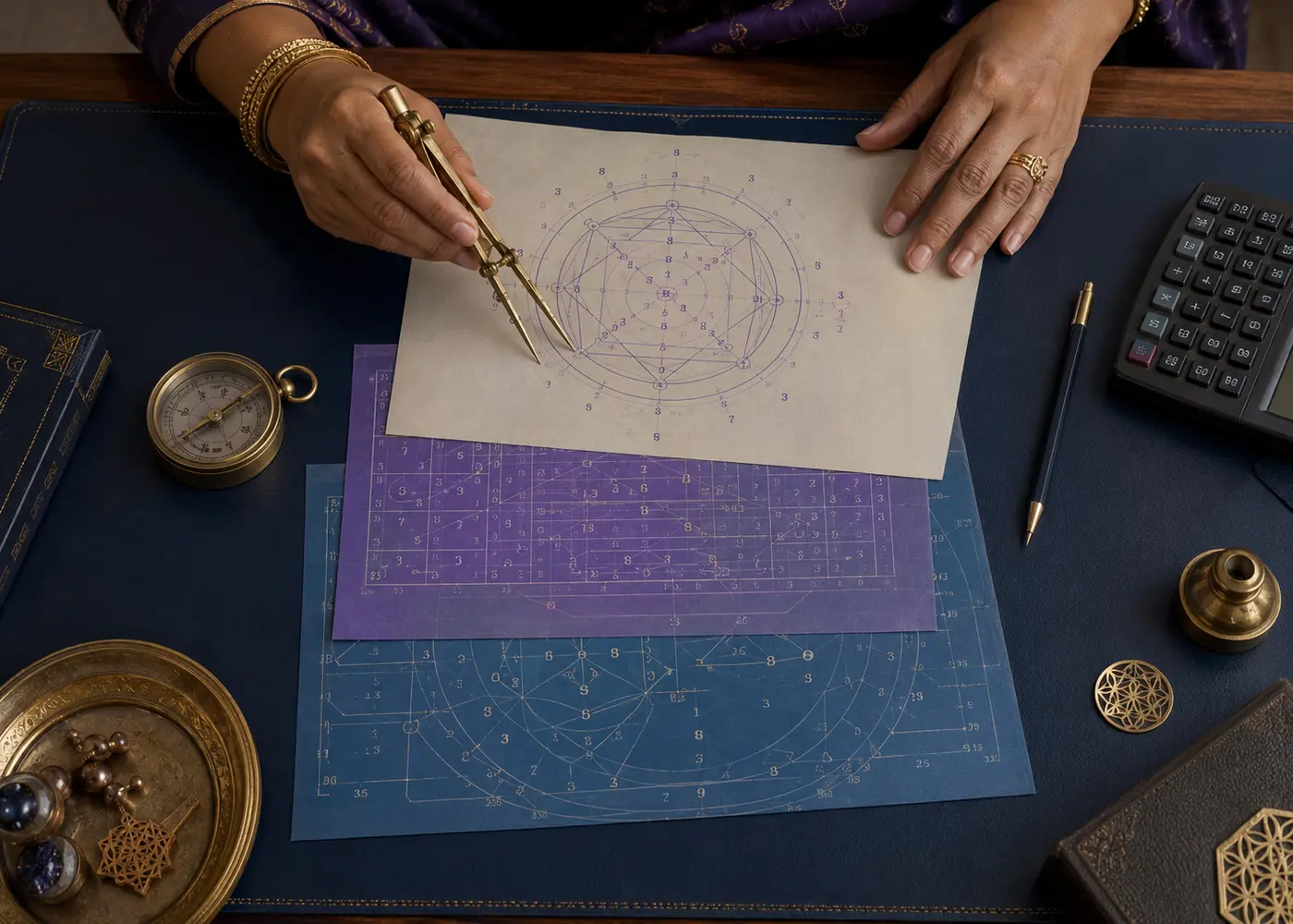 Three layers of numerology calculation used for advanced PowerOn personalization