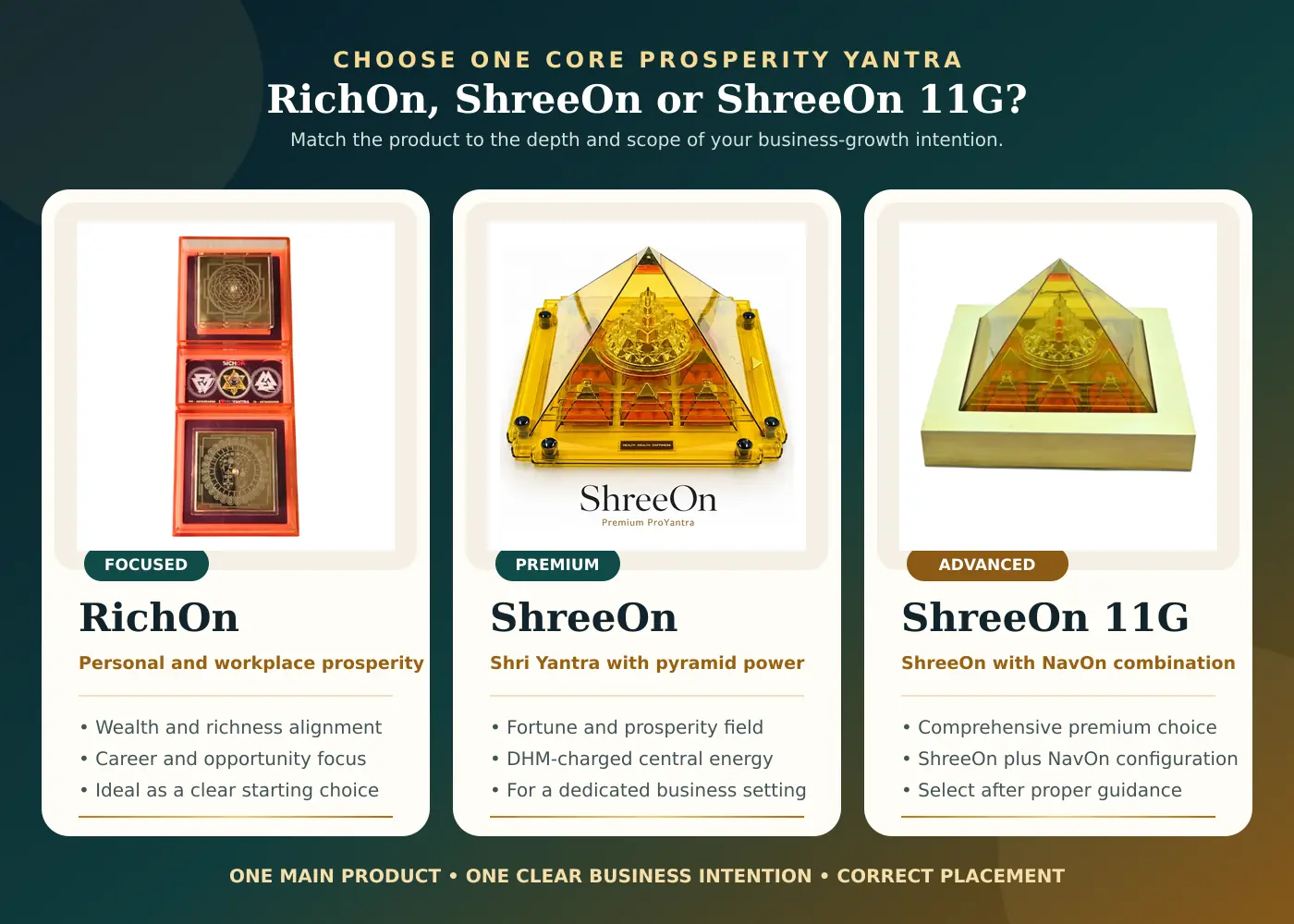 Exact RichOn ShreeOn and ShreeOn 11G products compared for business growth